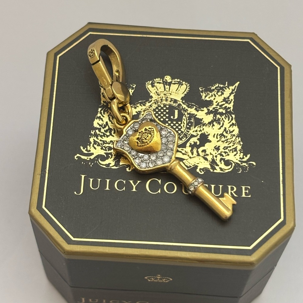 Gold and Silver Key charm or pendant
Juicy Couture Vintage piece with box